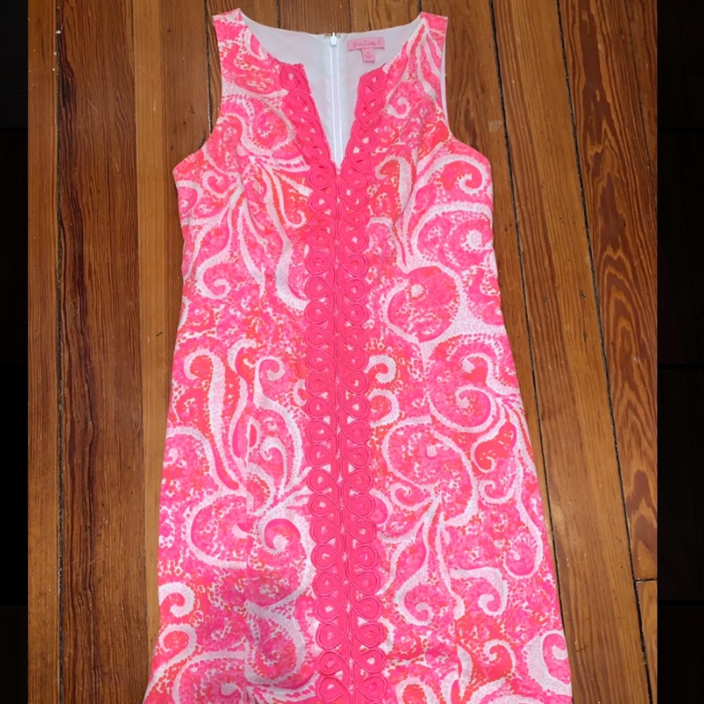 Lilly Pulitzer Pink Shift Dress